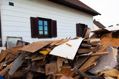 Clean construction site after effective builders waste clearance