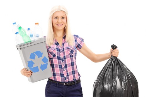 Eco-friendly disposal practices in flat clearance