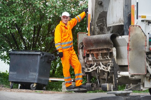 Efficient post-clearance cleanup services